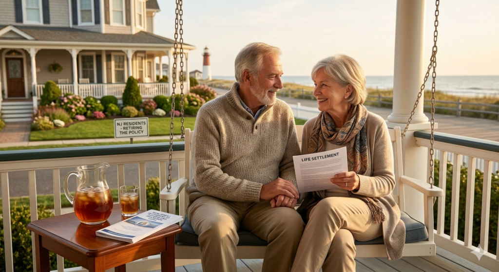 Couple discussing retirement