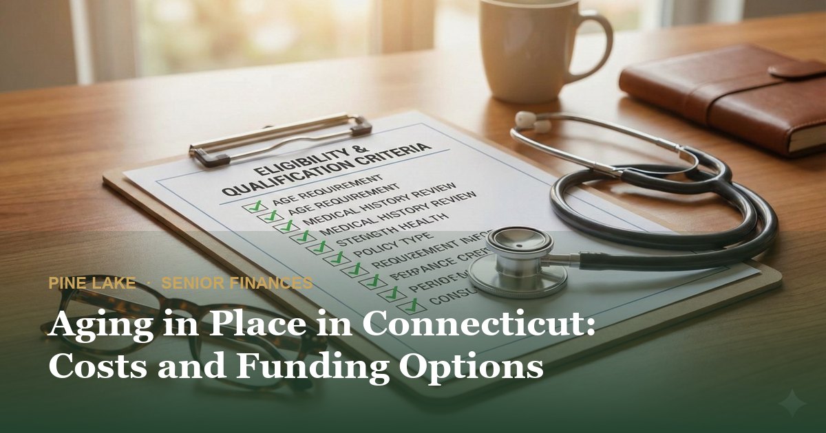 Aging in Place in Connecticut: Costs and Funding Options