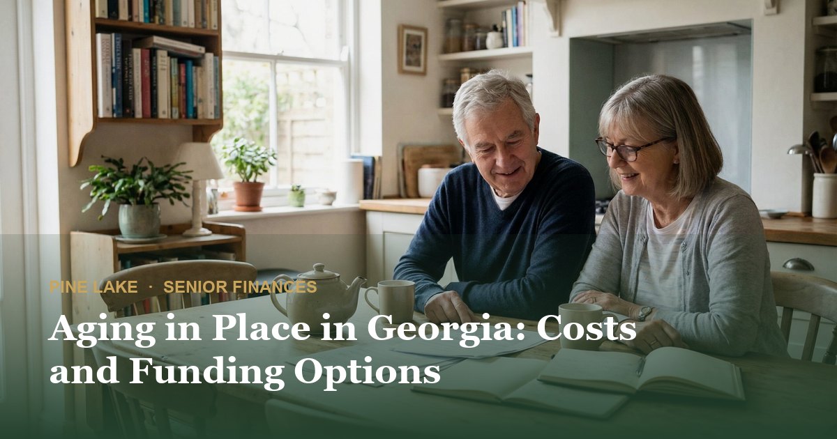 Aging in Place in Georgia: Costs and Funding Options