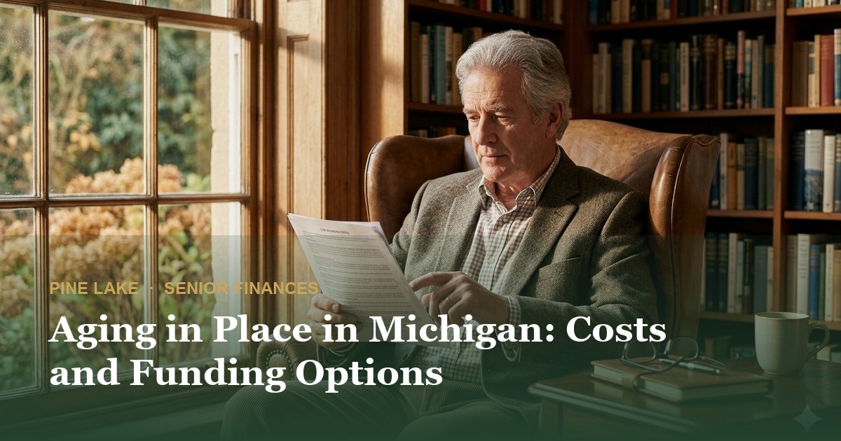 Aging in Place in Michigan: Costs and Funding Options