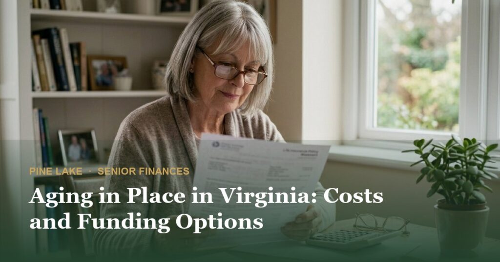 Aging in Place in Virginia: Costs and Funding Options