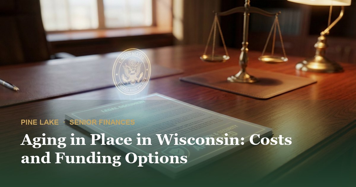 Aging in Place in Wisconsin: Costs and Funding Options