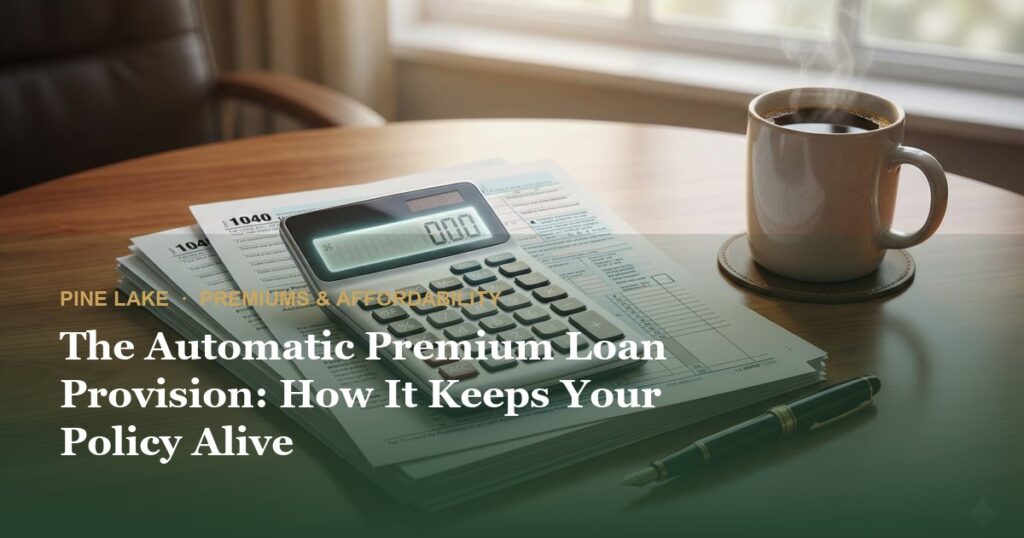 The Automatic Premium Loan Provision: How It Keeps Your Policy Alive
