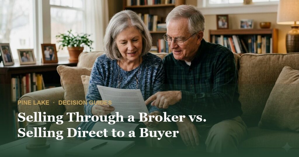 Selling Through a Broker vs. Selling Direct to a Buyer