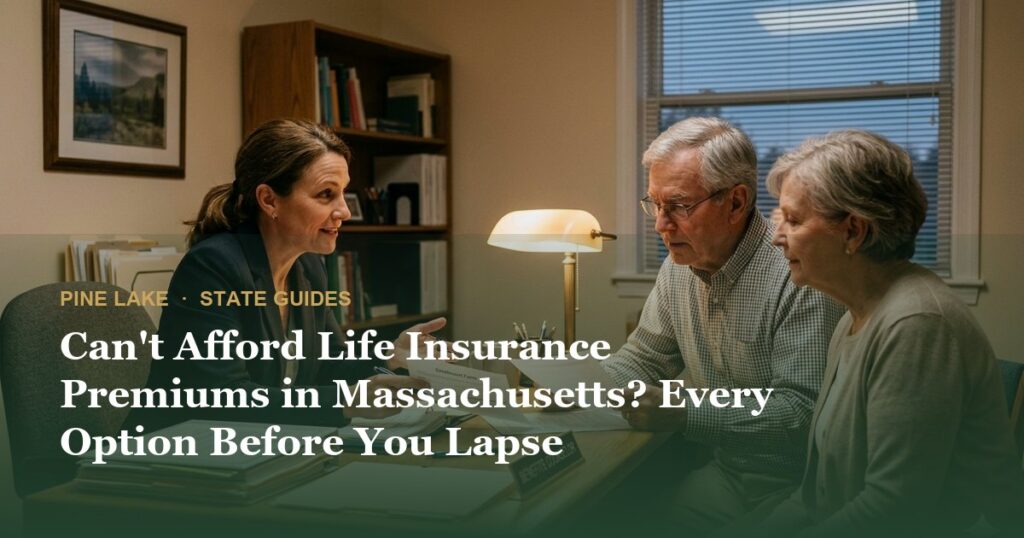 Can’t Afford Life Insurance Premiums in Massachusetts? Every Option Before You Lapse