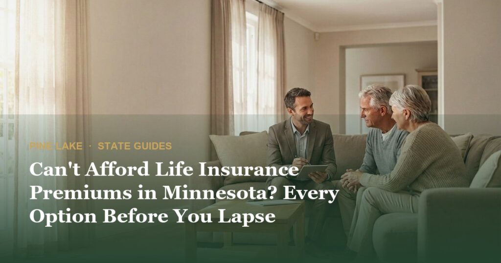 Can’t Afford Life Insurance Premiums in Minnesota? Every Option Before You Lapse
