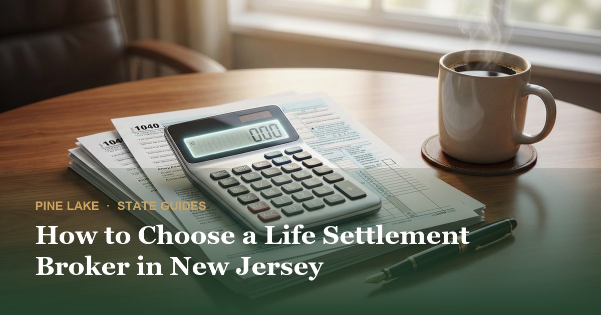 How to Choose a Life Settlement Broker in New Jersey