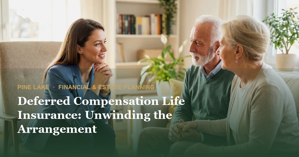 Deferred Compensation Life Insurance: Unwinding the Arrangement