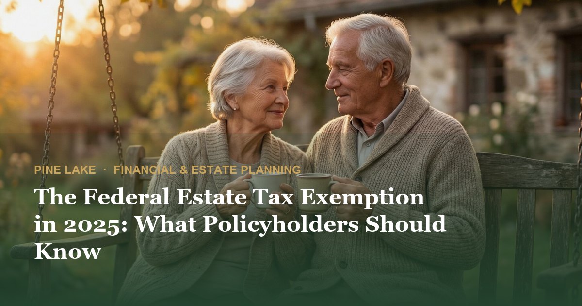 The Federal Estate Tax Exemption in 2025: What Policyholders Should Know