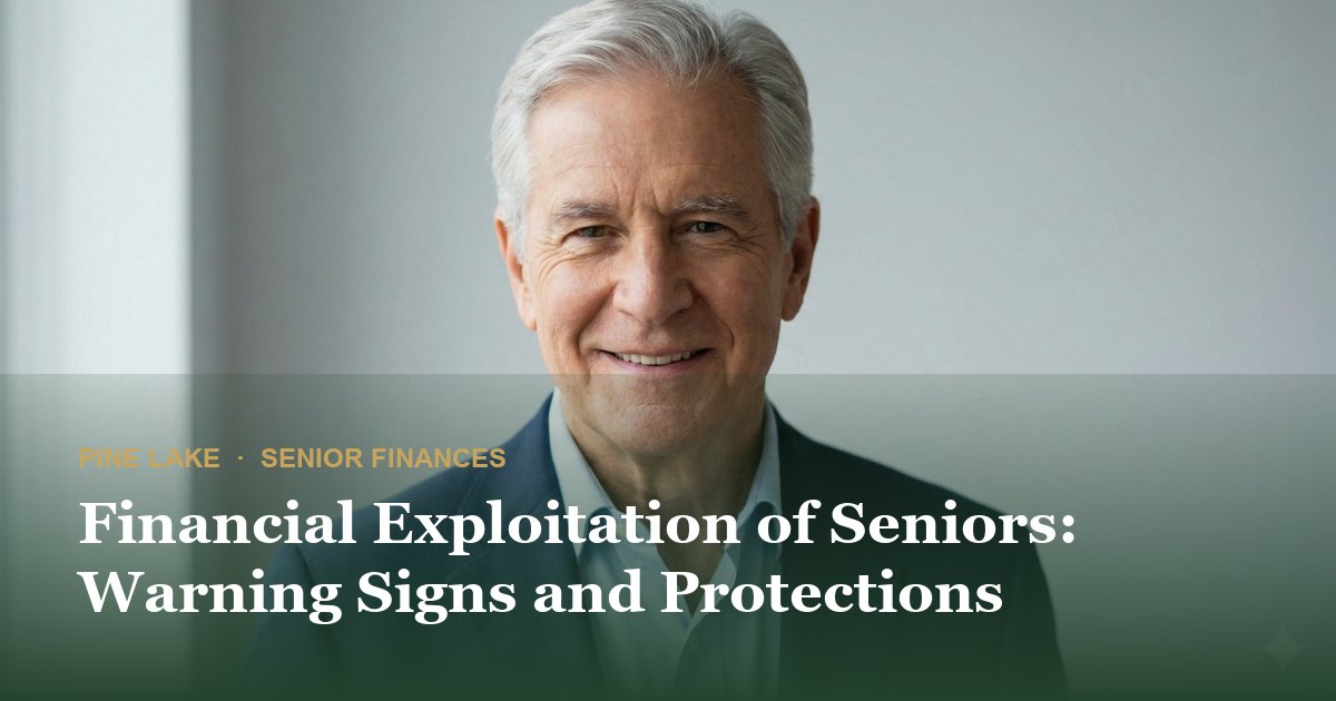 Financial Exploitation of Seniors: Warning Signs and Protections