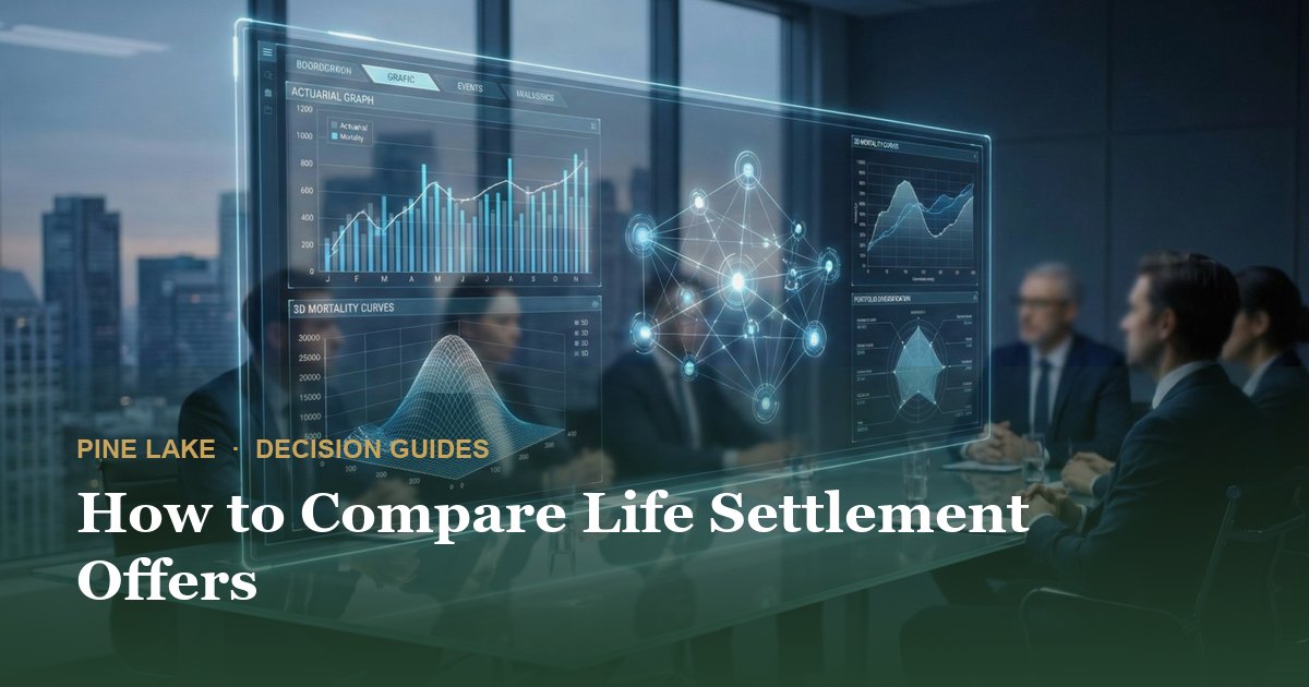 How to Compare Life Settlement Offers