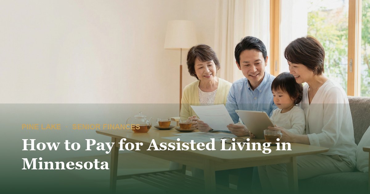How to Pay for Assisted Living in Minnesota