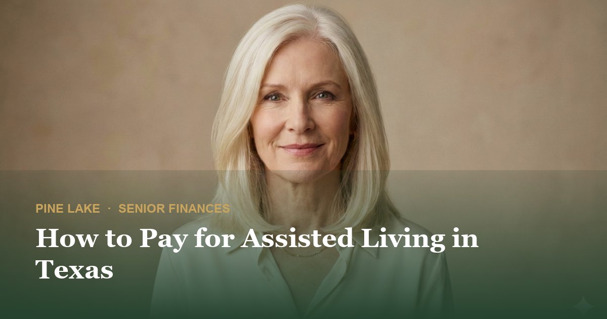 How to Pay for Assisted Living in Texas