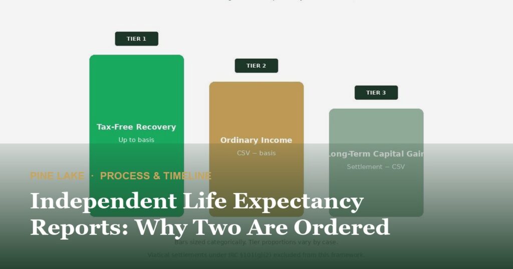 Independent Life Expectancy Reports: Why Two Are Ordered