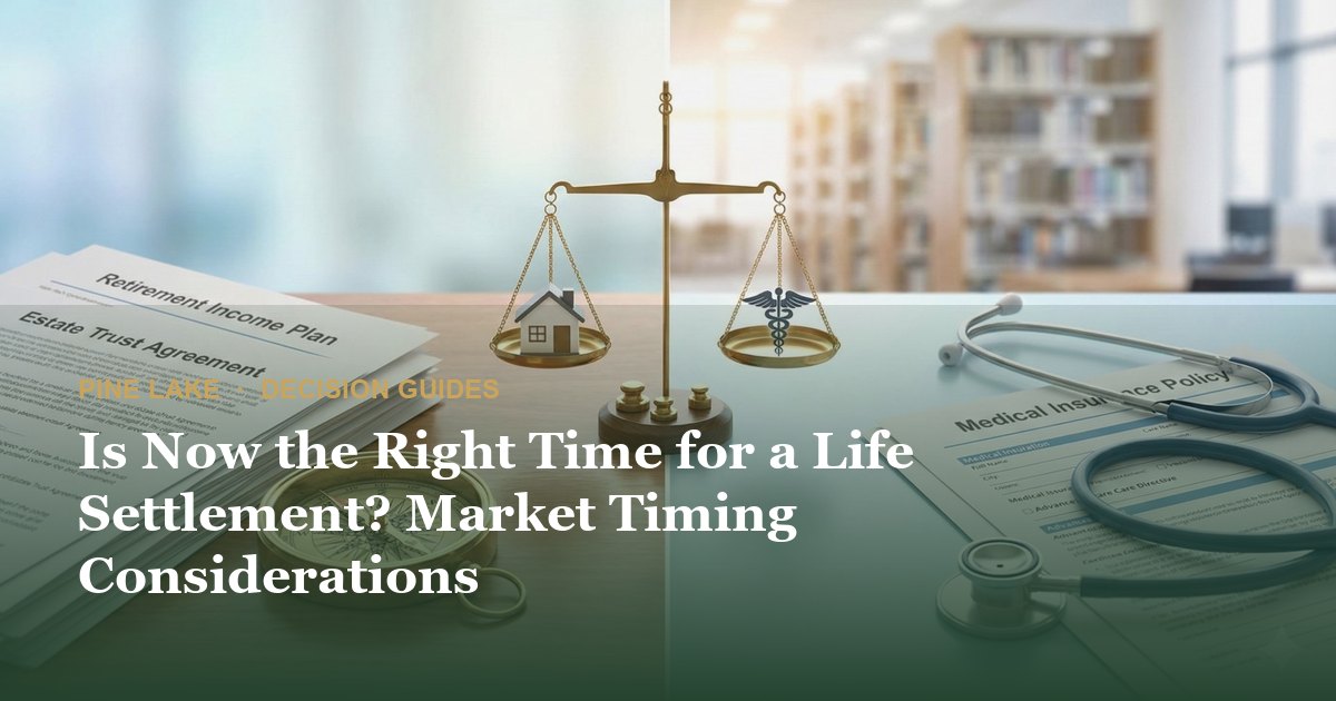 Is Now the Right Time for a Life Settlement? Market Timing Considerations