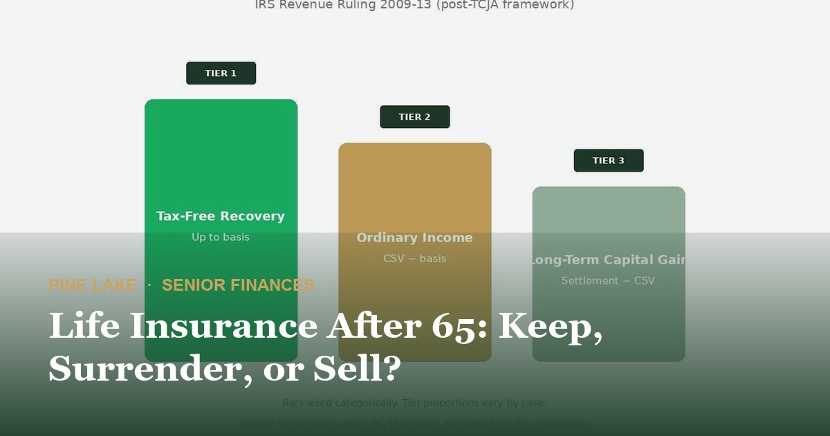 Life Insurance After 65: Keep, Surrender, or Sell?