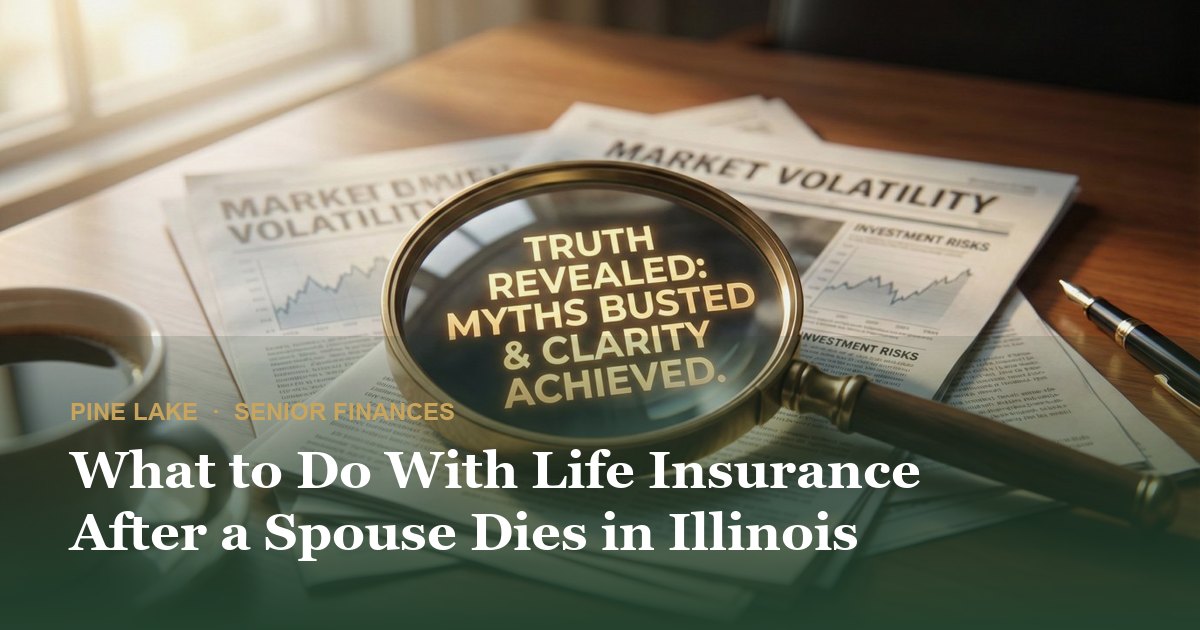 What to Do With Life Insurance After a Spouse Dies in Illinois