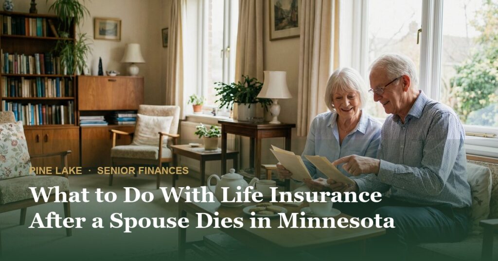 What to Do With Life Insurance After a Spouse Dies in Minnesota