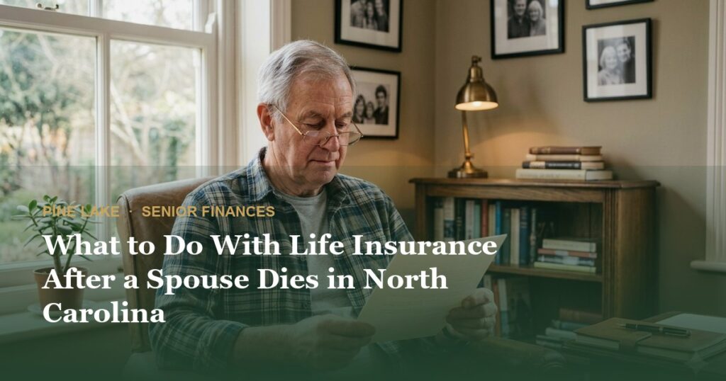 What to Do With Life Insurance After a Spouse Dies in North Carolina