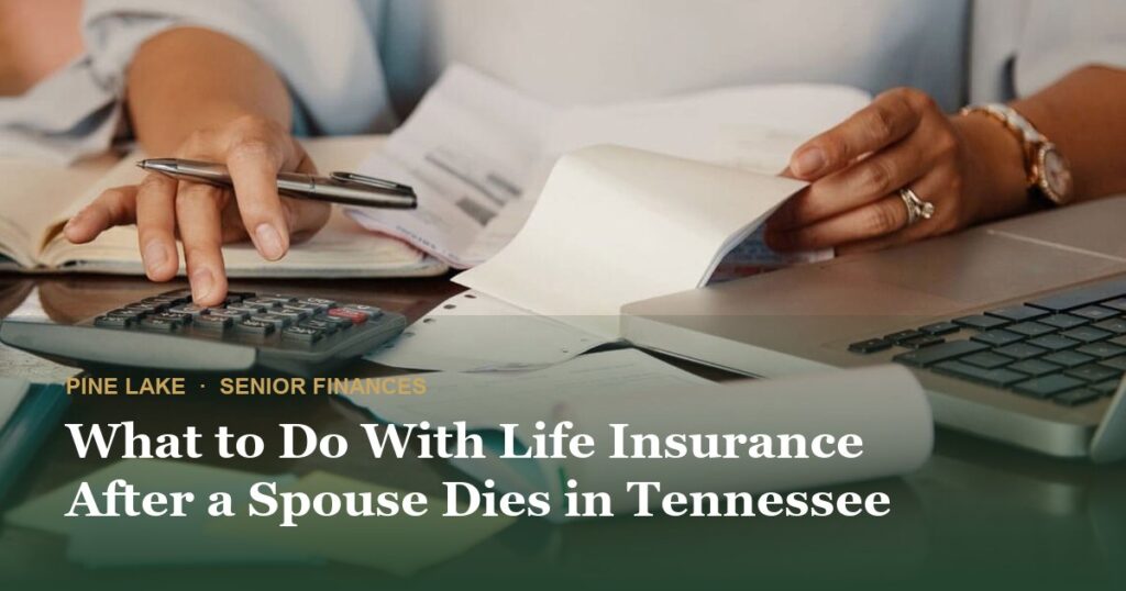 What to Do With Life Insurance After a Spouse Dies in Tennessee