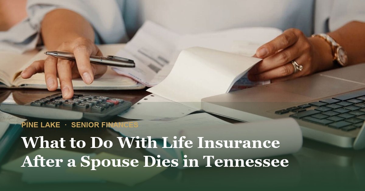 What to Do With Life Insurance After a Spouse Dies in Tennessee