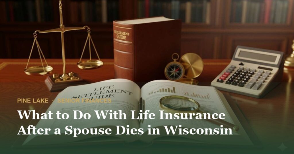 What to Do With Life Insurance After a Spouse Dies in Wisconsin