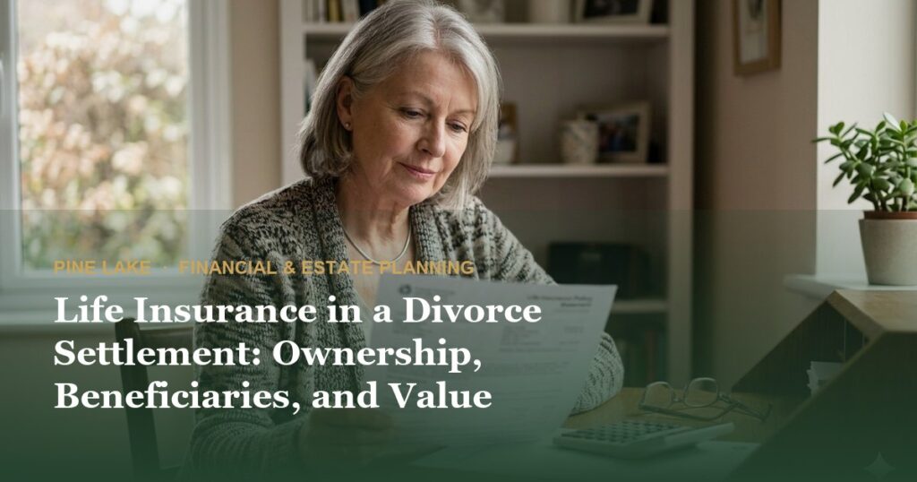Life Insurance in a Divorce Settlement: Ownership, Beneficiaries, and Value