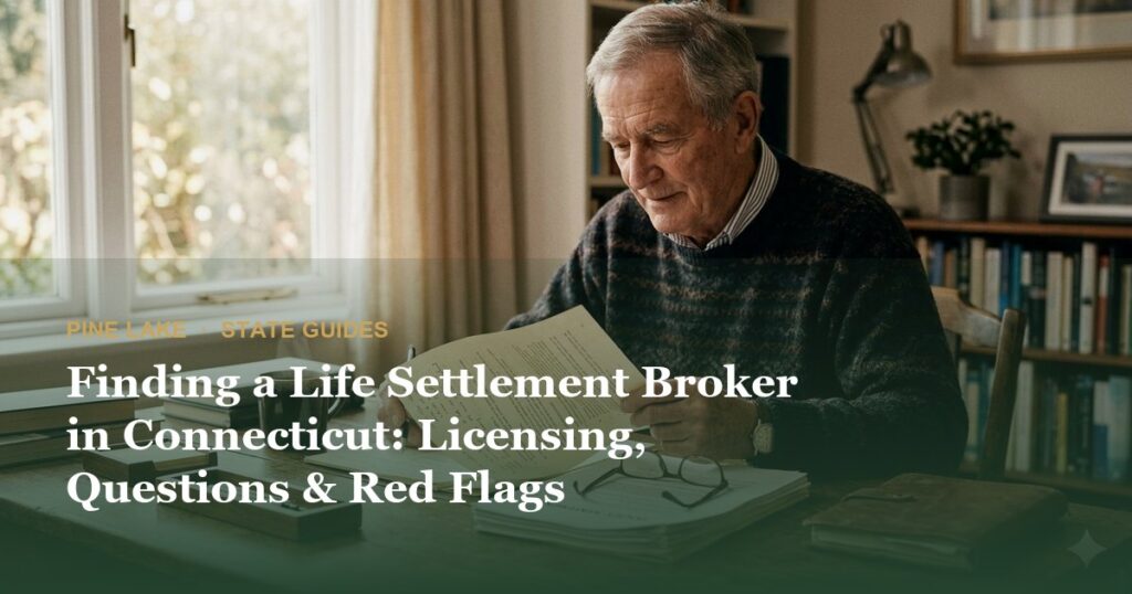 Finding a Life Settlement Broker in Connecticut: Licensing, Questions & Red Flags