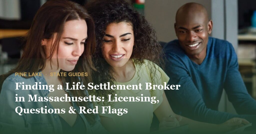Finding a Life Settlement Broker in Massachusetts: Licensing, Questions & Red Flags