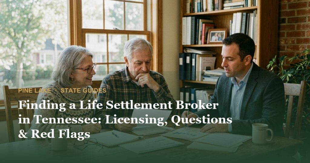 Finding a Life Settlement Broker in Tennessee: Licensing, Questions & Red Flags