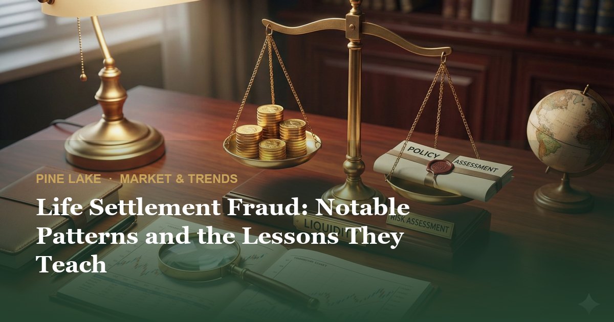 Life Settlement Fraud: Notable Patterns and the Lessons They Teach