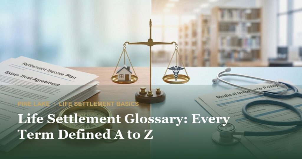 Life Settlement Glossary: Every Term Defined A to Z