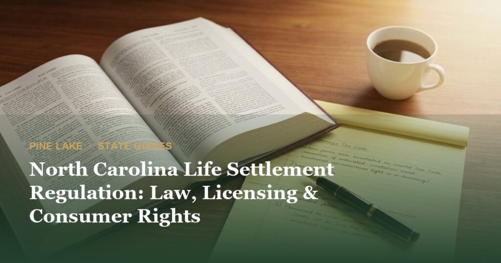 North Carolina Life Settlement Regulation: Law, Licensing & Consumer Rights