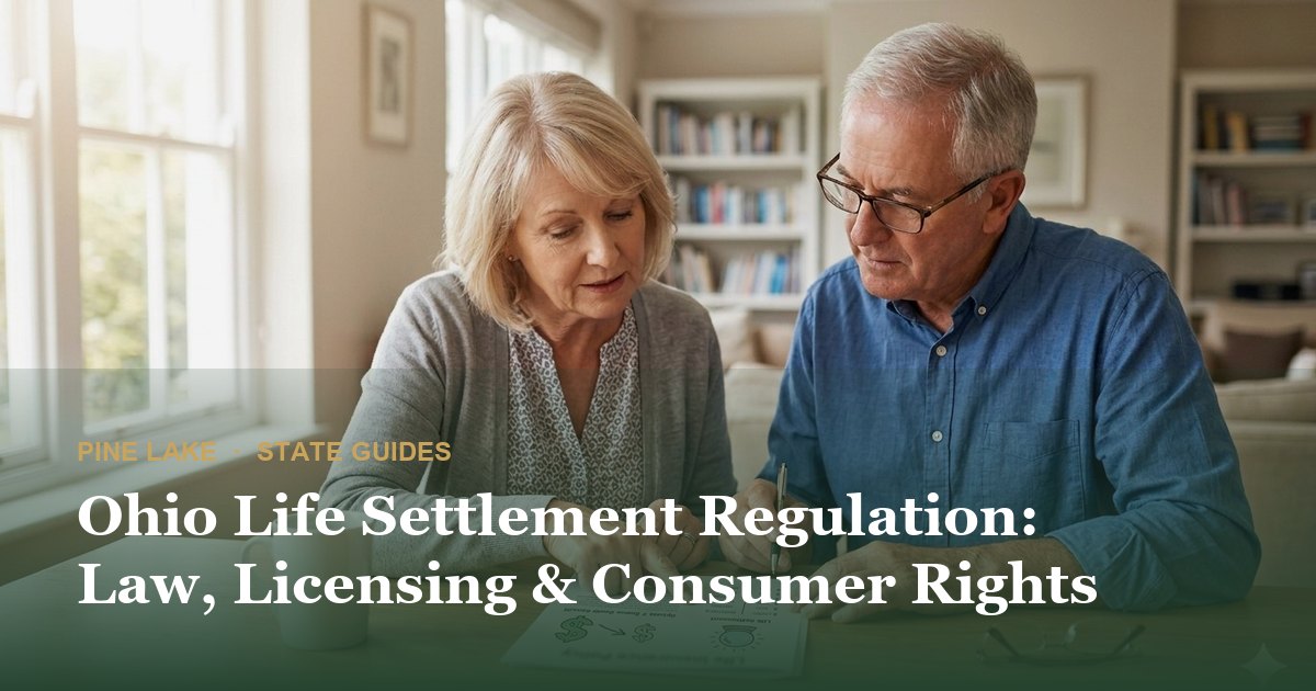 Ohio Life Settlement Regulation: Law, Licensing & Consumer Rights