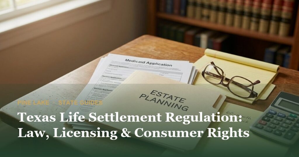 Texas Life Settlement Regulation: Law, Licensing & Consumer Rights