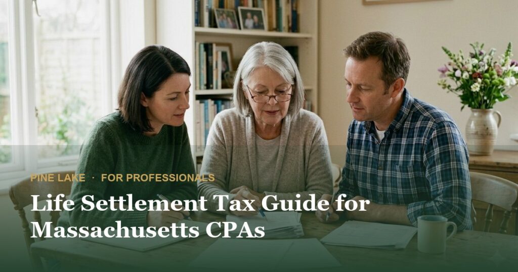 Life Settlement Tax Guide for Massachusetts CPAs