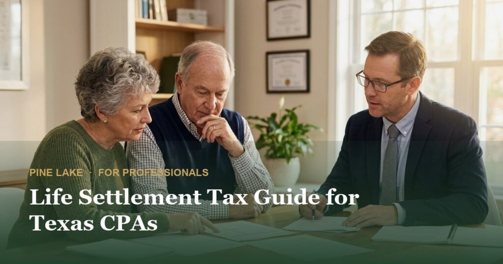 Life Settlement Tax Guide for Texas CPAs