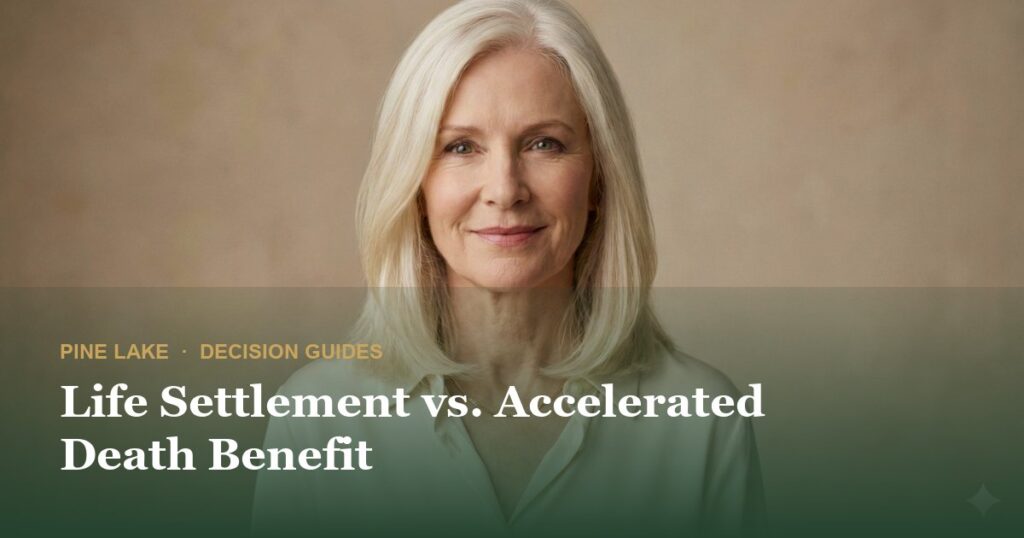 Life Settlement vs. Accelerated Death Benefit