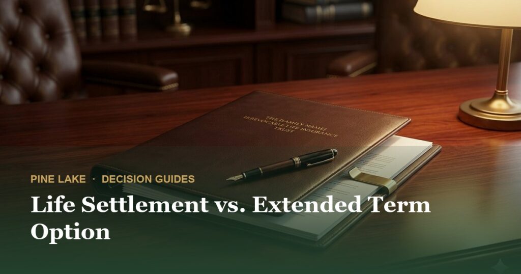 Life Settlement vs. Extended Term Option