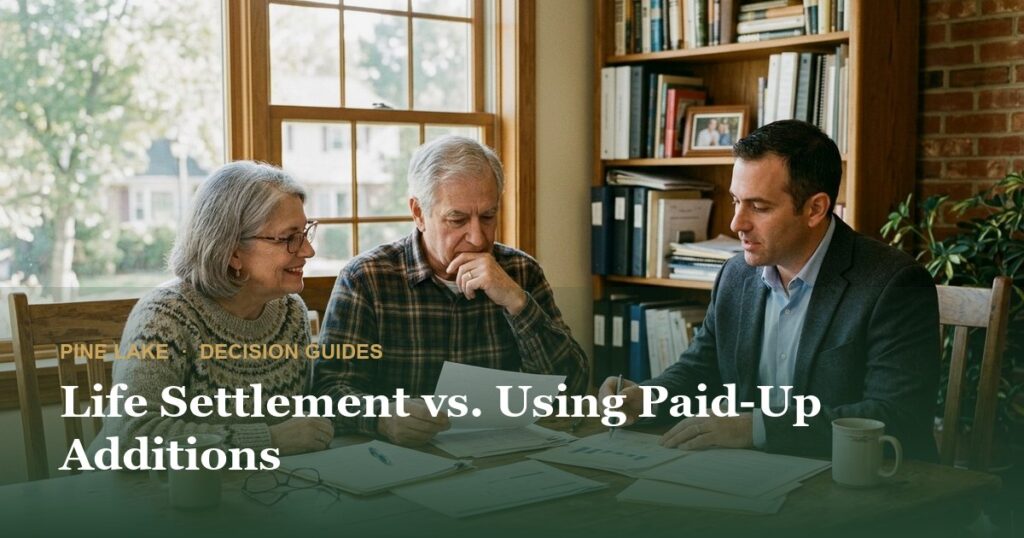 Life Settlement vs. Using Paid-Up Additions