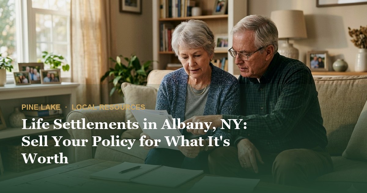 Life Settlements in Albany, NY: Sell Your Policy for What It's Worth