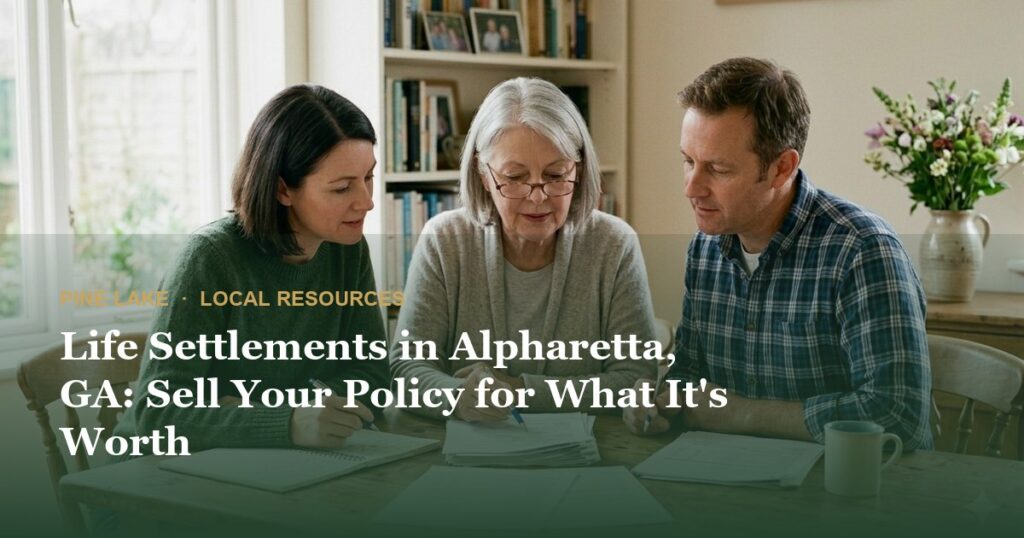 Life Settlements in Alpharetta, GA: Sell Your Policy for What It’s Worth