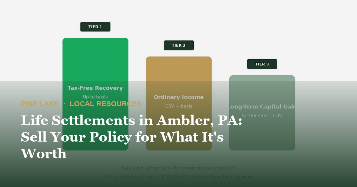 Life Settlements in Ambler, PA: Sell Your Policy for What It's Worth