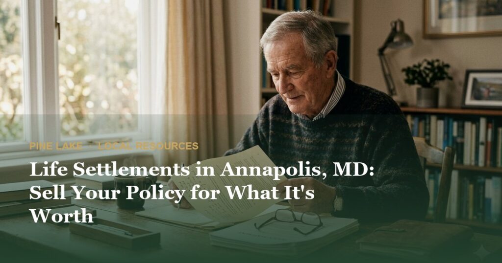 Life Settlements in Annapolis, MD: Sell Your Policy for What It’s Worth