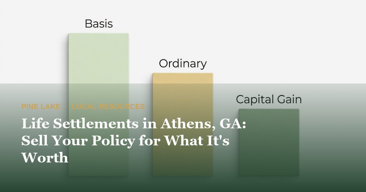 Life Settlements in Athens, GA: Sell Your Policy for What It's Worth