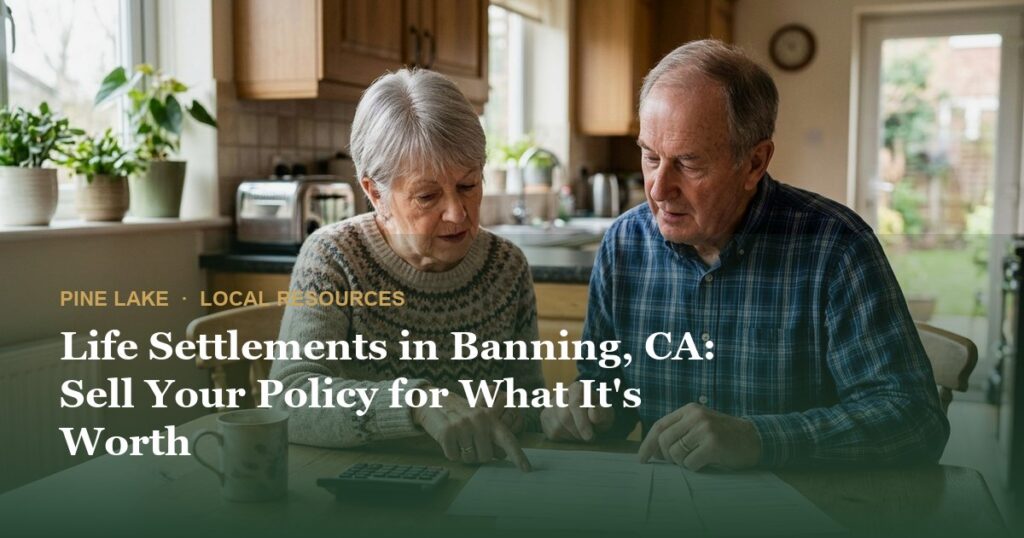 Life Settlements in Banning, CA: Sell Your Policy for What It’s Worth