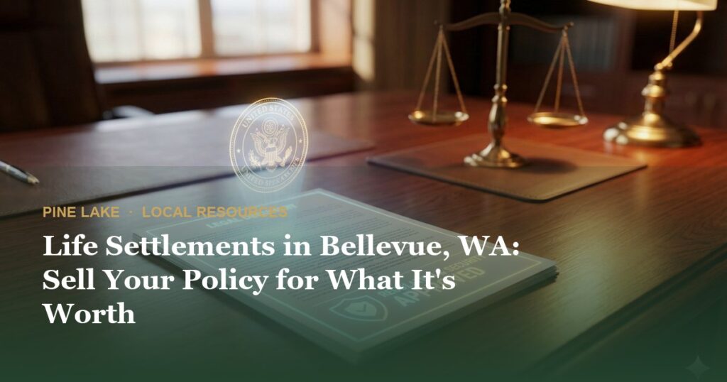 Life Settlements in Bellevue, WA: Sell Your Policy for What It’s Worth