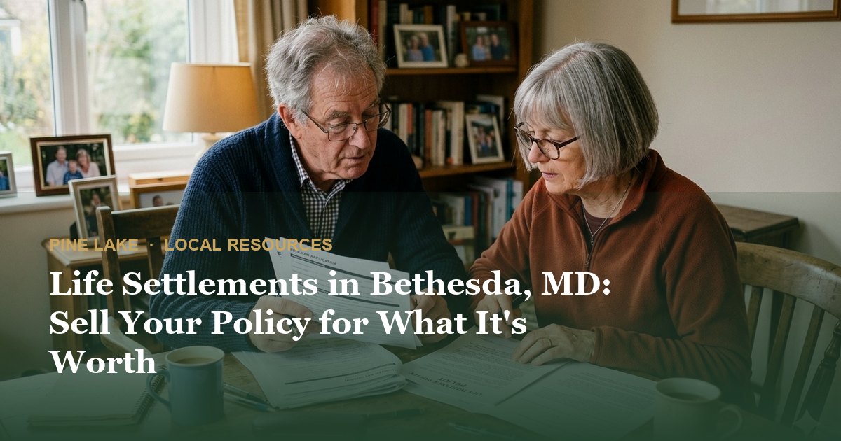 Life Settlements in Bethesda, MD: Sell Your Policy for What It's Worth