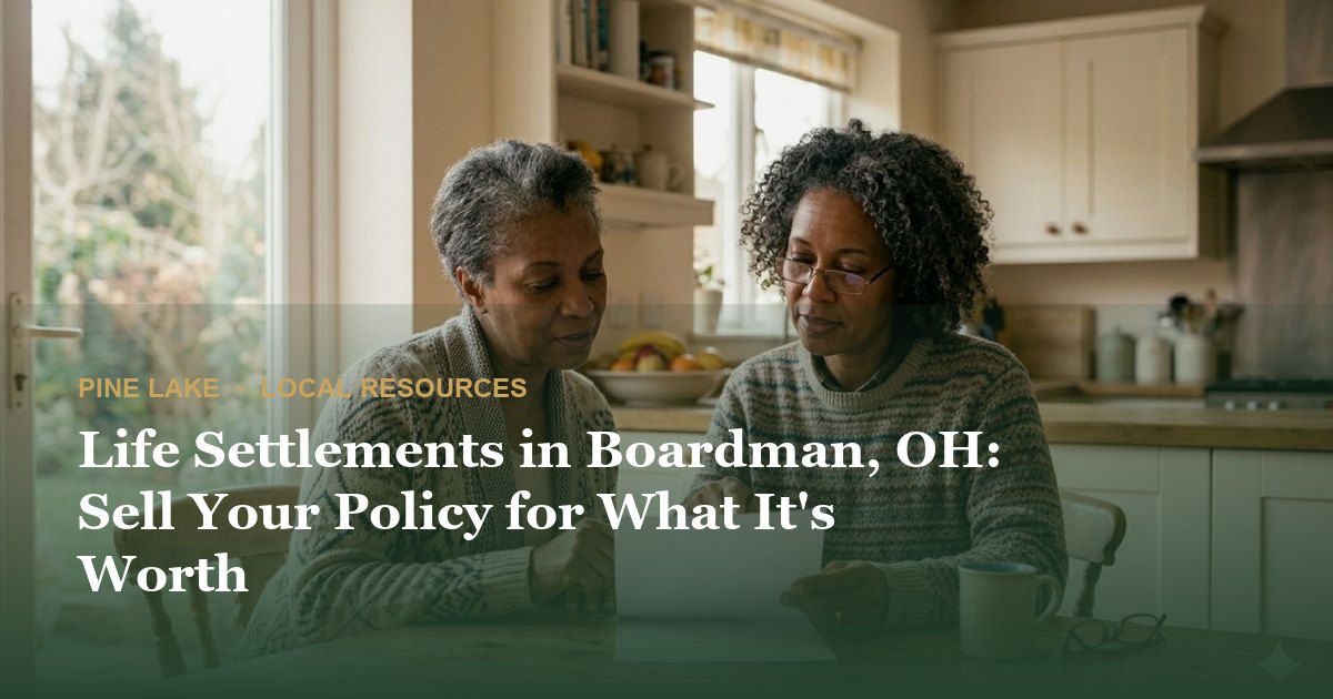 Life Settlements in Boardman, OH: Sell Your Policy for What It's Worth