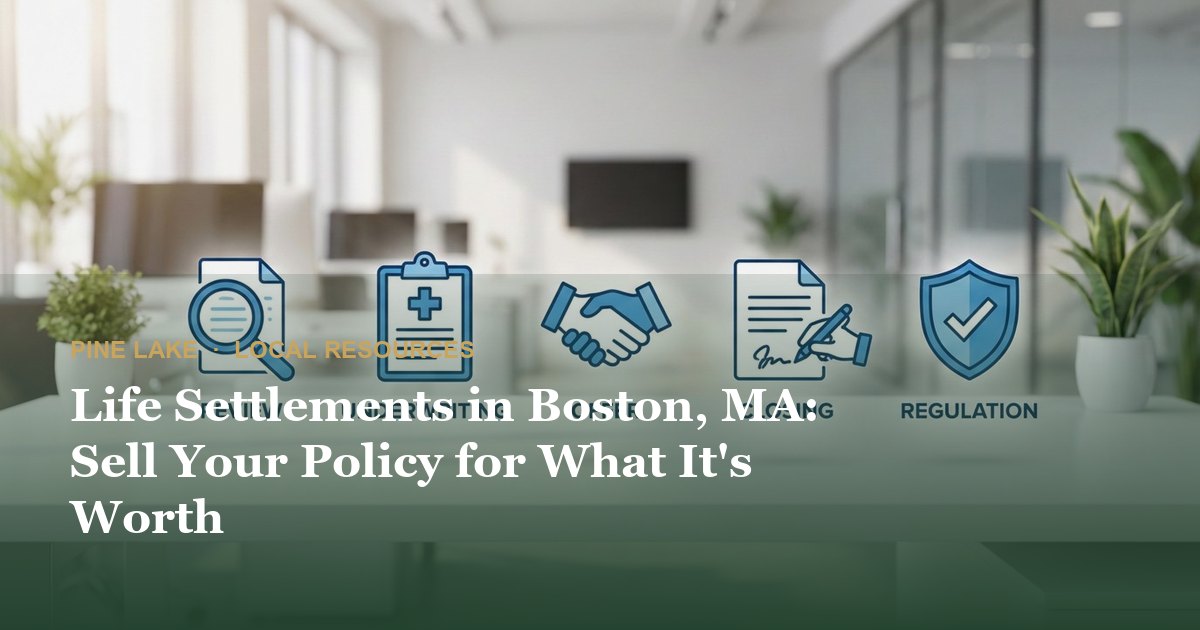 Life Settlements in Boston, MA: Sell Your Policy for What It's Worth